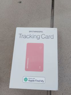 3 spotminders apple tracking card