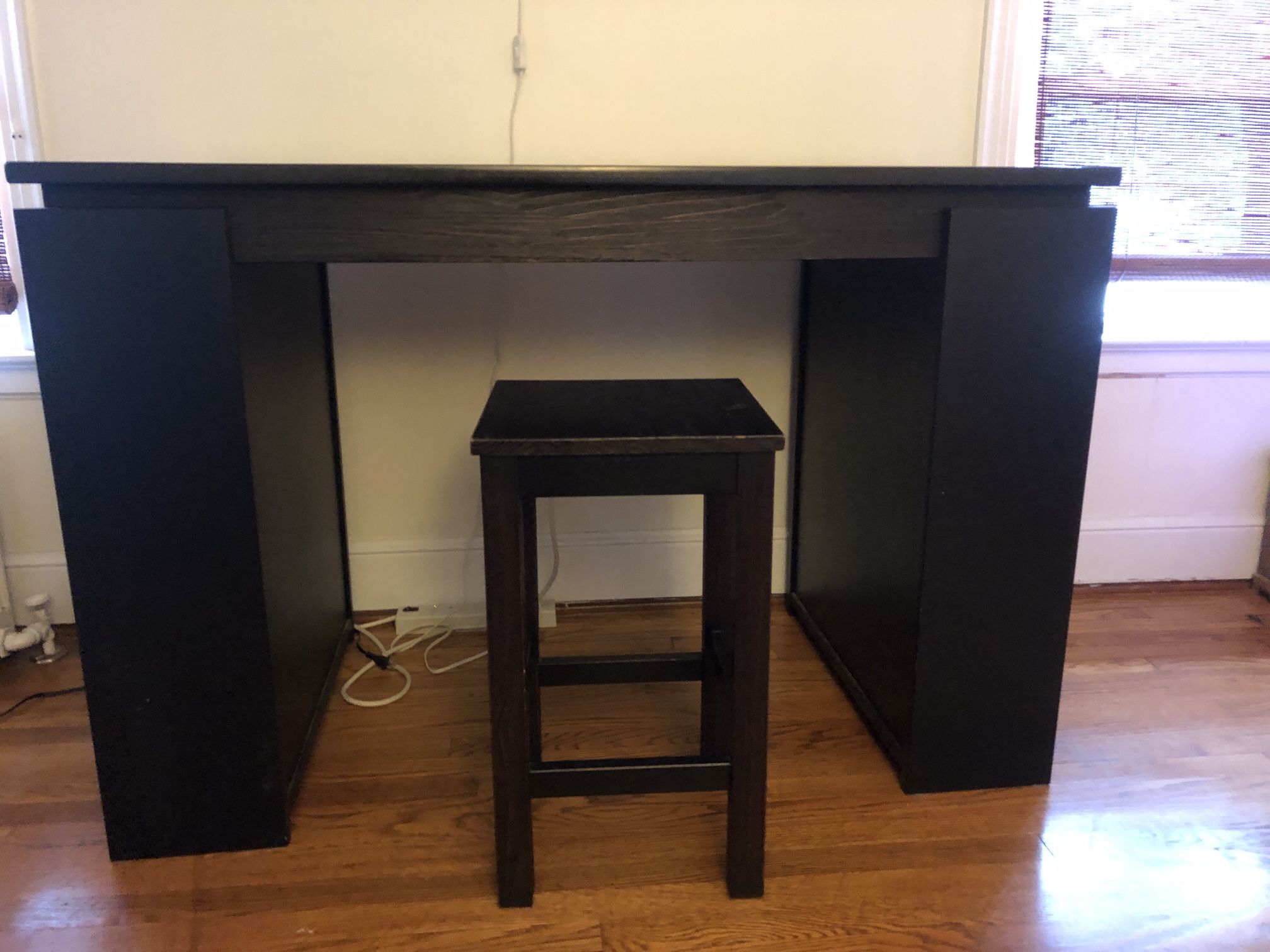 Contemporary Desk with Stool