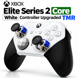 Xbox Elite Series 2 Core White Controller – USED – TMR Magnetic Joystick Upgrade – Anti-Drift