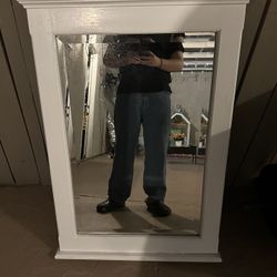 Big Repainted & Clean Bedroom Mirror