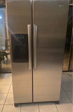 Stainless Steel refrigerator, microwave oven