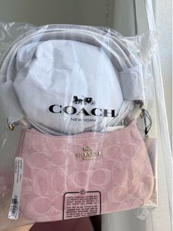 Coach Pink denim Teri