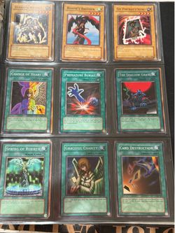 Yu-Gi-Oh Trading Cards Lot of 9