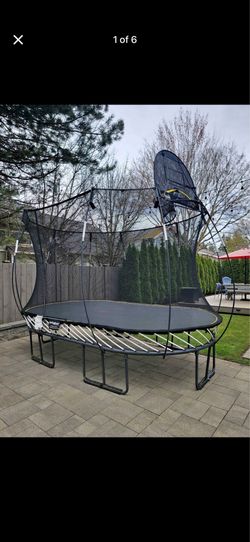 Spring free trampoline