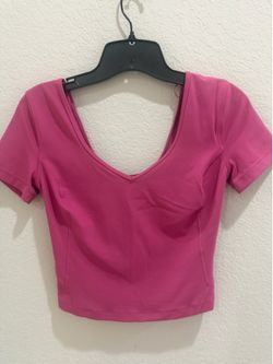 Lululemon v-neck all it takes top size 4