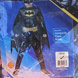 Batman Medium DC Comics Halloween Costume Youth Kids Child Boys Girls