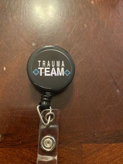 Trauma team badge reel