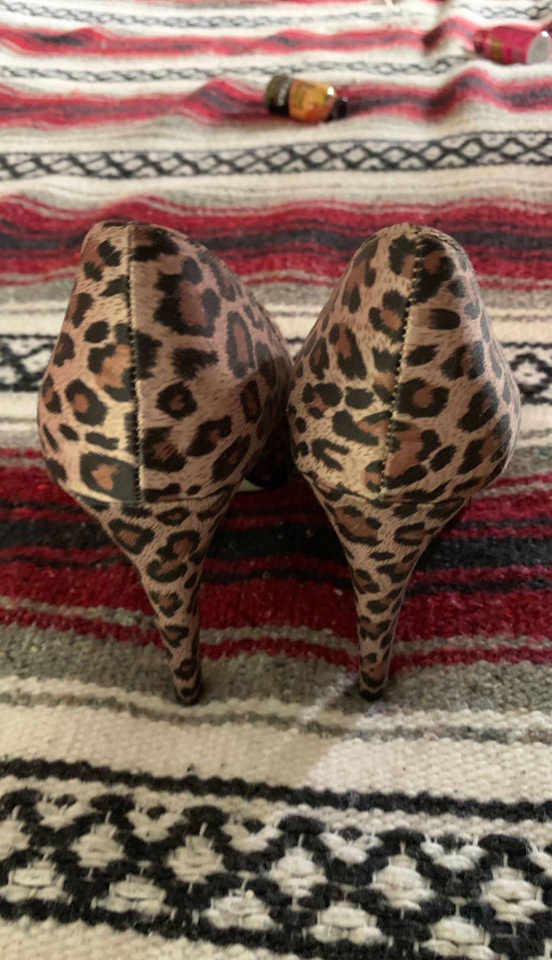 Leopard heels