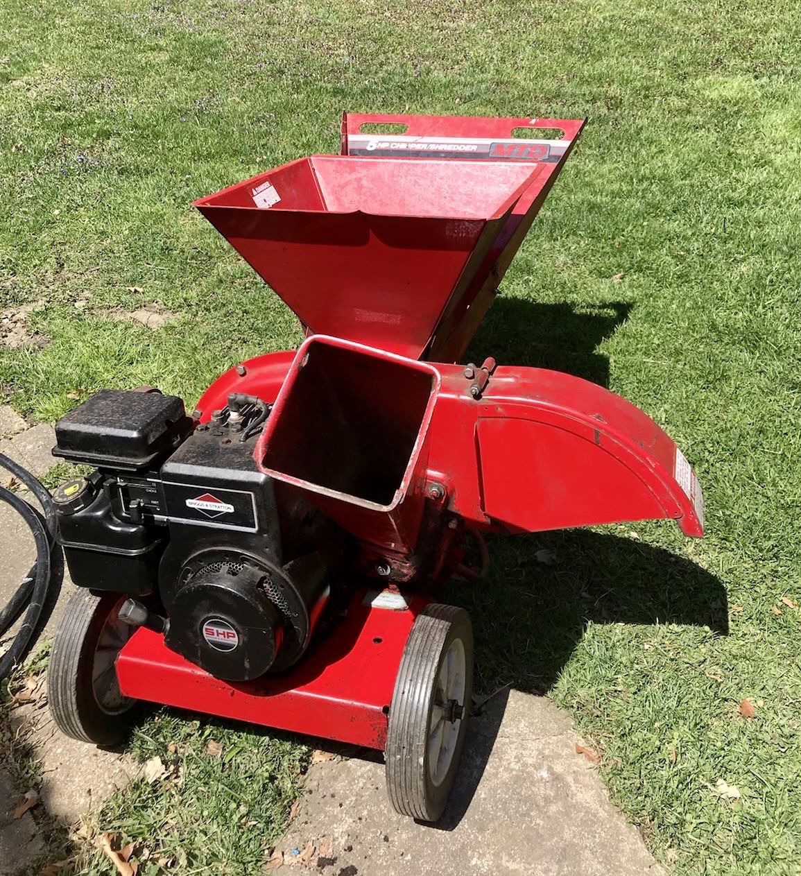 MTD wood chipper/shredder for Sale in Ind Head Park, IL OfferUp