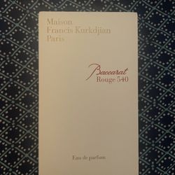 Maison Francis Kurkdjian Baccarat Rouge 540 Brand New