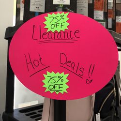 Clearance Sale! 75% Off!
