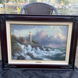 Conquering The Storms By Thomas Kinkade