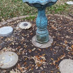 Bird Bath Garden Decor 