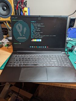 System76 laptop
