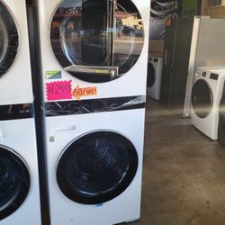 LG ThinQ WashTower Single Unit Front Load Washer 4.5 Cubic Feet  AND  Gas Dryer 7.4 Cubic Feet YFPE