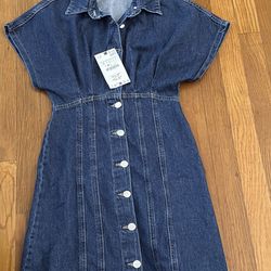 Zara jean dress size S