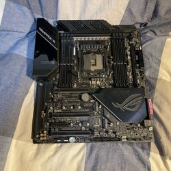 ASUS ROG RAMPAGE VI LGA 2066 Intel X299 MSRP $469 SATA 6Gb/s USB 3.1 Extended ATX Intel Motherboard