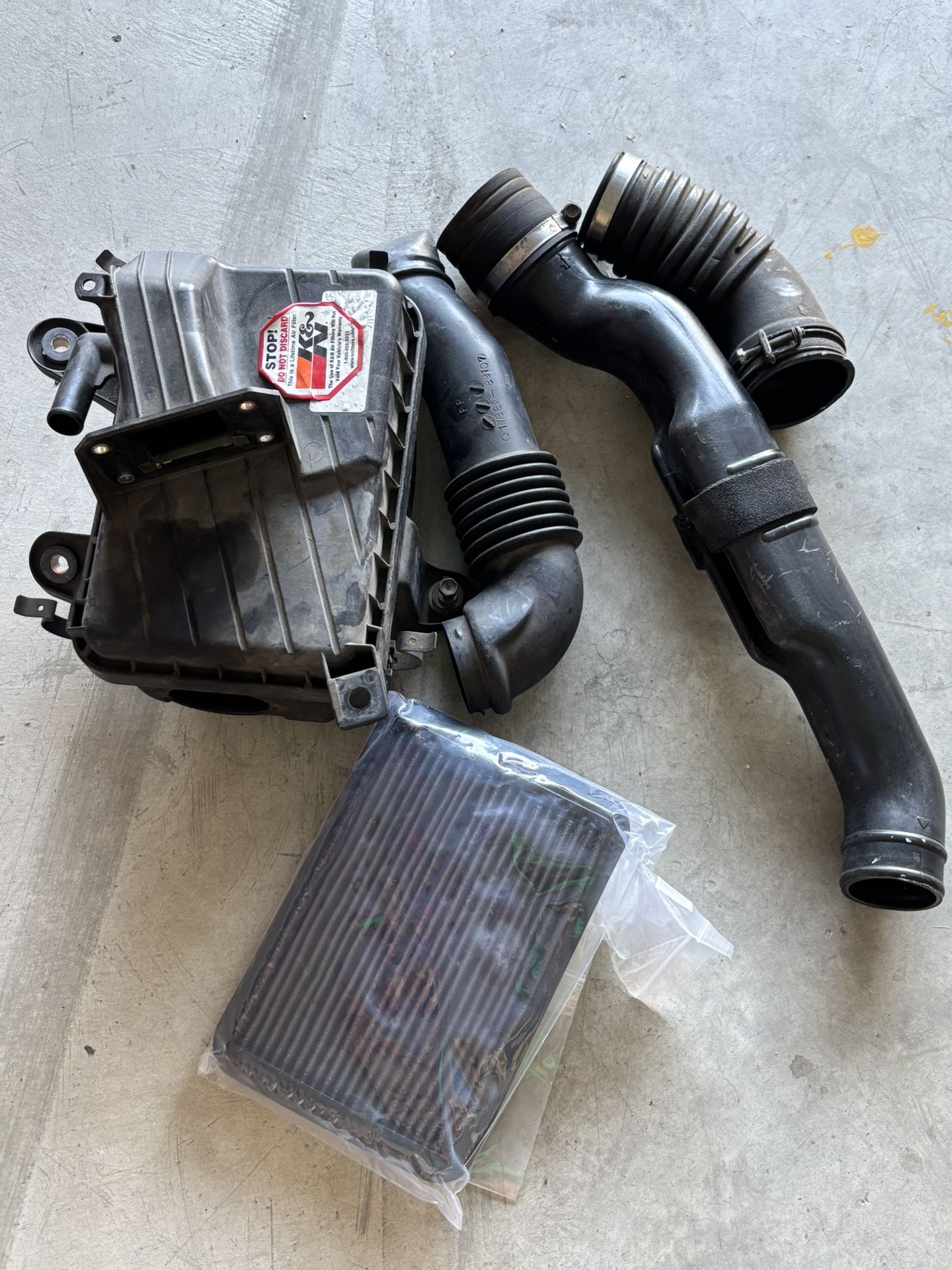 1992 22re Toyota Pickup Airbox With K&N Air Filter 
