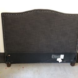 Queen Fabric Bed