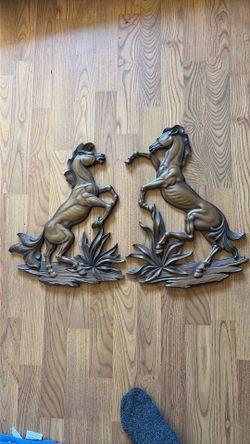 Vintage horse decor