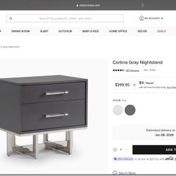 Nightstand - Pick Up Or Delivery