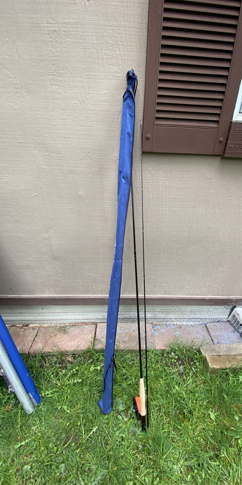 Cabellas Wind River Fly Fishing Pole With Reel And Sleeve