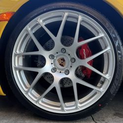 20” Avant Garde Ruger Mesh Wheels fit Porsche 911 Panamera 991 with Tires Turbo 