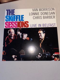 The Skiffle Sessions Van Morrison Poster 2-Sided Flat 1993 Promo 12x12 RARE