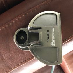 Odyssey White Ice 2 Ball RH Putter New Grip