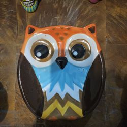 Owl Porcelain Decor