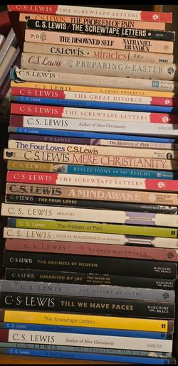 C.S. Lewis, see 4 pics, $5 - $15 each, tap pic twice to see full pic