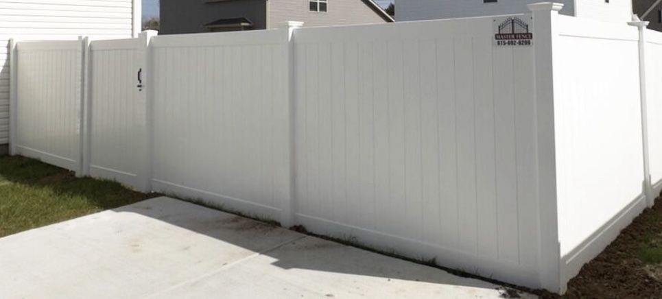 White Vinyl Fence/Gate Door