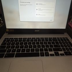 Acer laptop with Intel Core i3 and 1080p display.