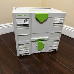 Festool - Rectangular Cordless Sander Kit + Extra Systainer  