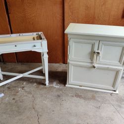 White Stanley Hutch Desk