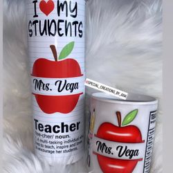 Teacher appreciation gifts 🎁✨ More designs available if interested