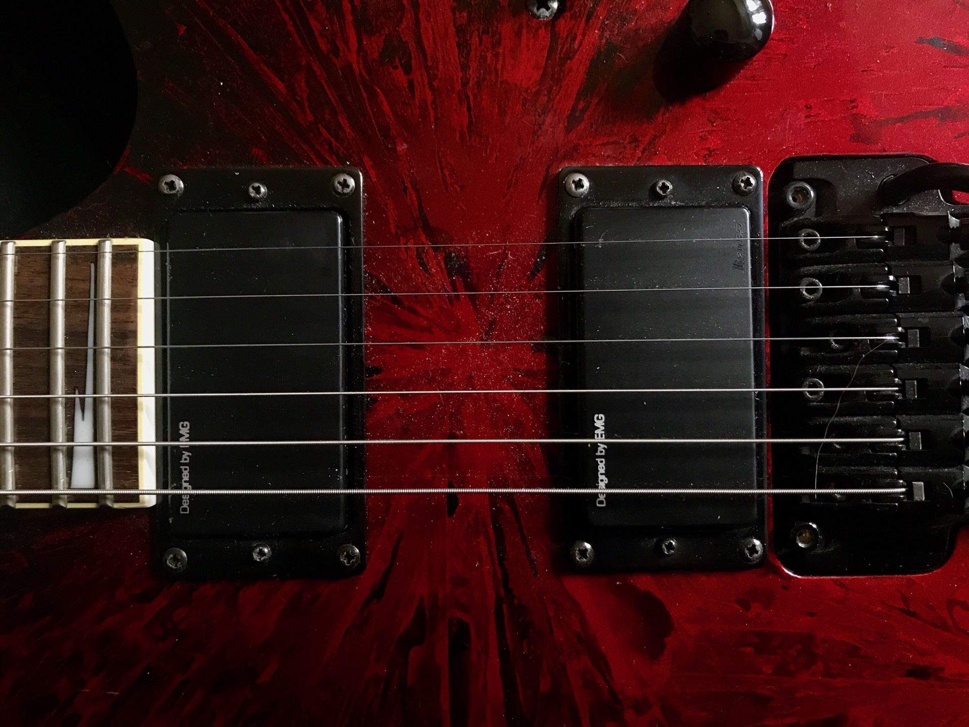 Electric Guitar Ibanez RGR320EX Model in Red Arctic Frost
