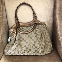 Gucci Monogram Sukey Tote