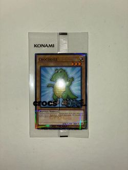 Crocs Classic Clog Yu-Gi-Oh Collaboration Size 6 Comes With the card