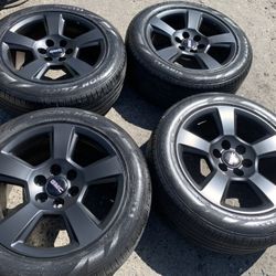 20 inch Chevy gmc stock wheels and tires for sale 6 lug