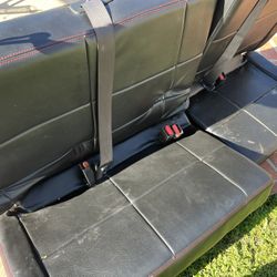Leather Rear Seat