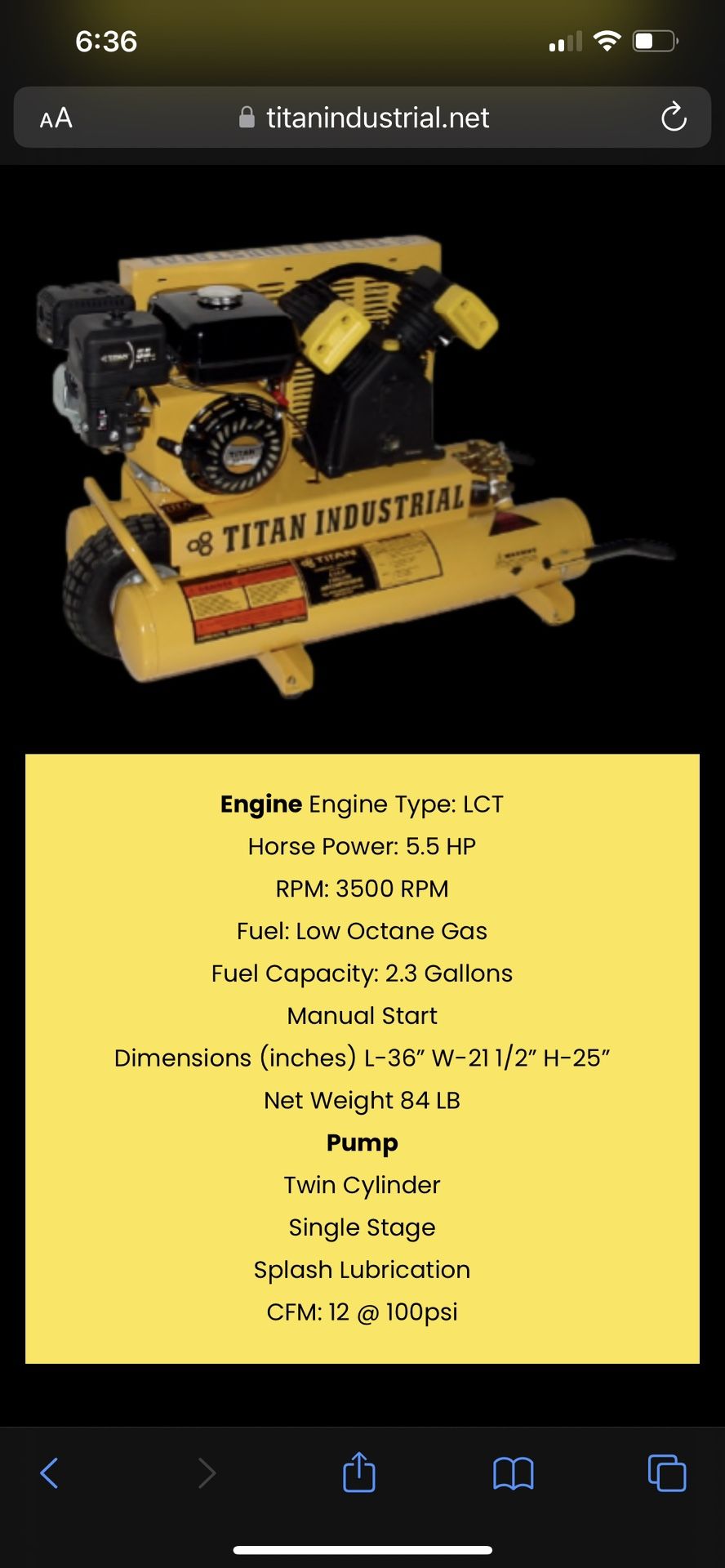 Wheel Barrel Compressor for Sale in Monrovia, CA - OfferUp