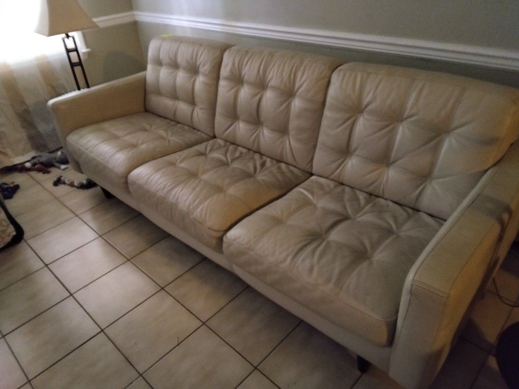 Italian Leather Sofa