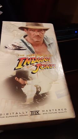 Indiana Jones vhs tape