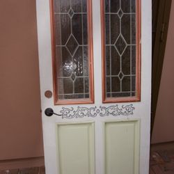 Antique Engraved Door