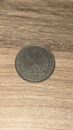 1961- West Germany 2 Deutsche Mark -