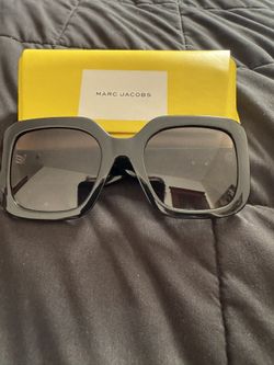 Marc Jacobs Black Square Sunglasses