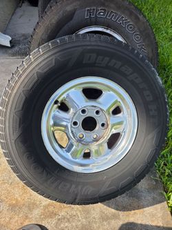 4 265/70R16 Used tires and rims