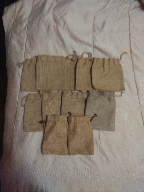 Drawstring Bags (13 Total)