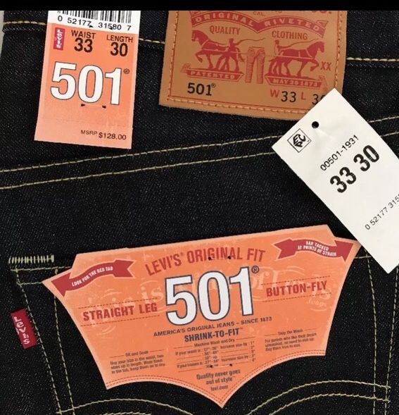 Levi’s 501’s